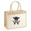 Cotton Pocket Jute Shopper Thumbnail