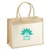 Cotton Pocket Jute Shopper Thumbnail