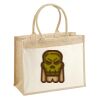 Cotton Pocket Jute Shopper Thumbnail