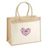 Cotton Pocket Jute Shopper Thumbnail