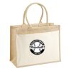 Cotton Pocket Jute Shopper Thumbnail