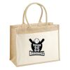 Cotton Pocket Jute Shopper Thumbnail