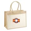Cotton Pocket Jute Shopper Thumbnail