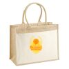 Cotton Pocket Jute Shopper Thumbnail