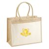 Cotton Pocket Jute Shopper Thumbnail