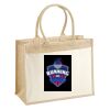 Cotton Pocket Jute Shopper Thumbnail
