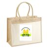 Cotton Pocket Jute Shopper Thumbnail