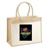 Cotton Pocket Jute Shopper Thumbnail