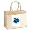 Cotton Pocket Jute Shopper Thumbnail