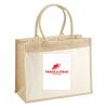 Cotton Pocket Jute Shopper Thumbnail