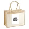 Cotton Pocket Jute Shopper Thumbnail