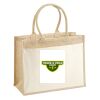 Cotton Pocket Jute Shopper Thumbnail