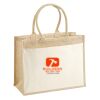 Cotton Pocket Jute Shopper Thumbnail