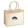 Cotton Pocket Jute Shopper Thumbnail