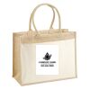 Cotton Pocket Jute Shopper Thumbnail