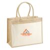 Cotton Pocket Jute Shopper Thumbnail