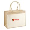 Cotton Pocket Jute Shopper Thumbnail