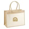 Cotton Pocket Jute Shopper Thumbnail
