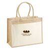 Cotton Pocket Jute Shopper Thumbnail