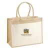 Cotton Pocket Jute Shopper Thumbnail