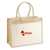 Cotton Pocket Jute Shopper Thumbnail