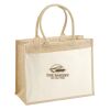Cotton Pocket Jute Shopper Thumbnail