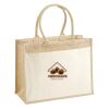 Cotton Pocket Jute Shopper Thumbnail