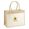 Cotton Pocket Jute Shopper Thumbnail