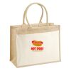 Cotton Pocket Jute Shopper Thumbnail