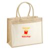 Cotton Pocket Jute Shopper Thumbnail