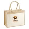 Cotton Pocket Jute Shopper Thumbnail
