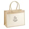 Cotton Pocket Jute Shopper Thumbnail