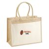Cotton Pocket Jute Shopper Thumbnail