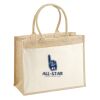 Cotton Pocket Jute Shopper Thumbnail
