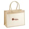 Cotton Pocket Jute Shopper Thumbnail