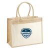 Cotton Pocket Jute Shopper Thumbnail