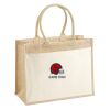 Cotton Pocket Jute Shopper Thumbnail