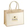 Cotton Pocket Jute Shopper Thumbnail
