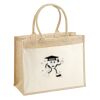 Cotton Pocket Jute Shopper Thumbnail
