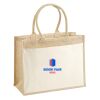 Cotton Pocket Jute Shopper Thumbnail