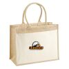 Cotton Pocket Jute Shopper Thumbnail