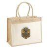Cotton Pocket Jute Shopper Thumbnail