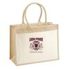 Cotton Pocket Jute Shopper Thumbnail