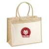 Cotton Pocket Jute Shopper Thumbnail