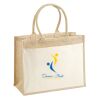 Cotton Pocket Jute Shopper Thumbnail