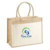 Cotton Pocket Jute Shopper Thumbnail