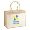 Cotton Pocket Jute Shopper Thumbnail