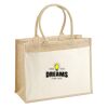 Cotton Pocket Jute Shopper Thumbnail