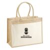 Cotton Pocket Jute Shopper Thumbnail