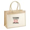Cotton Pocket Jute Shopper Thumbnail